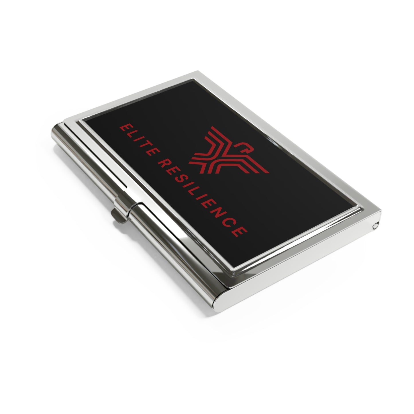 Sleek Elite Resilience Business Card Holder - Stylish Metal Card Case for Professionals