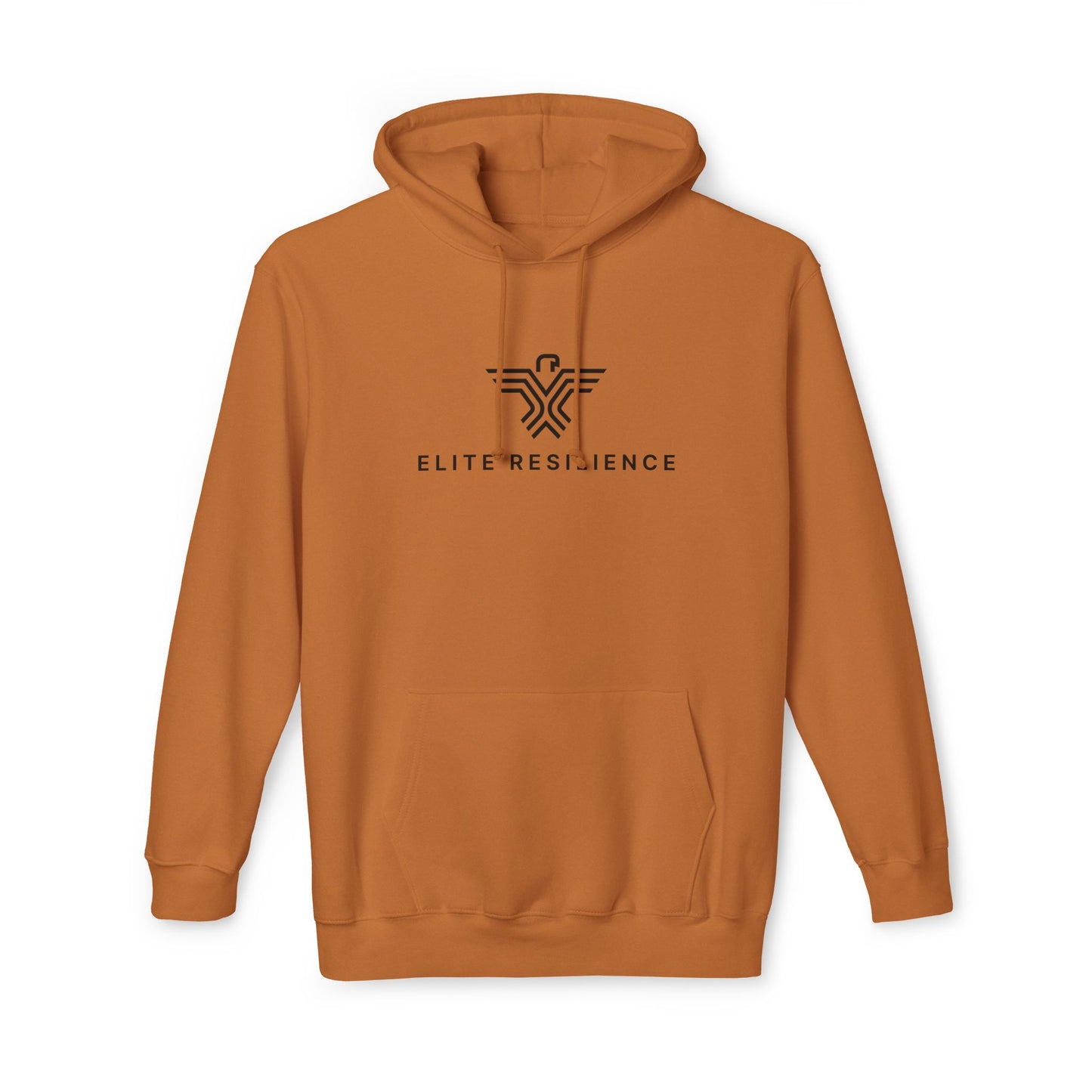 Elite Resilience Unisex Hooded Sweatshirt - Lion Design, Motivational Apparel