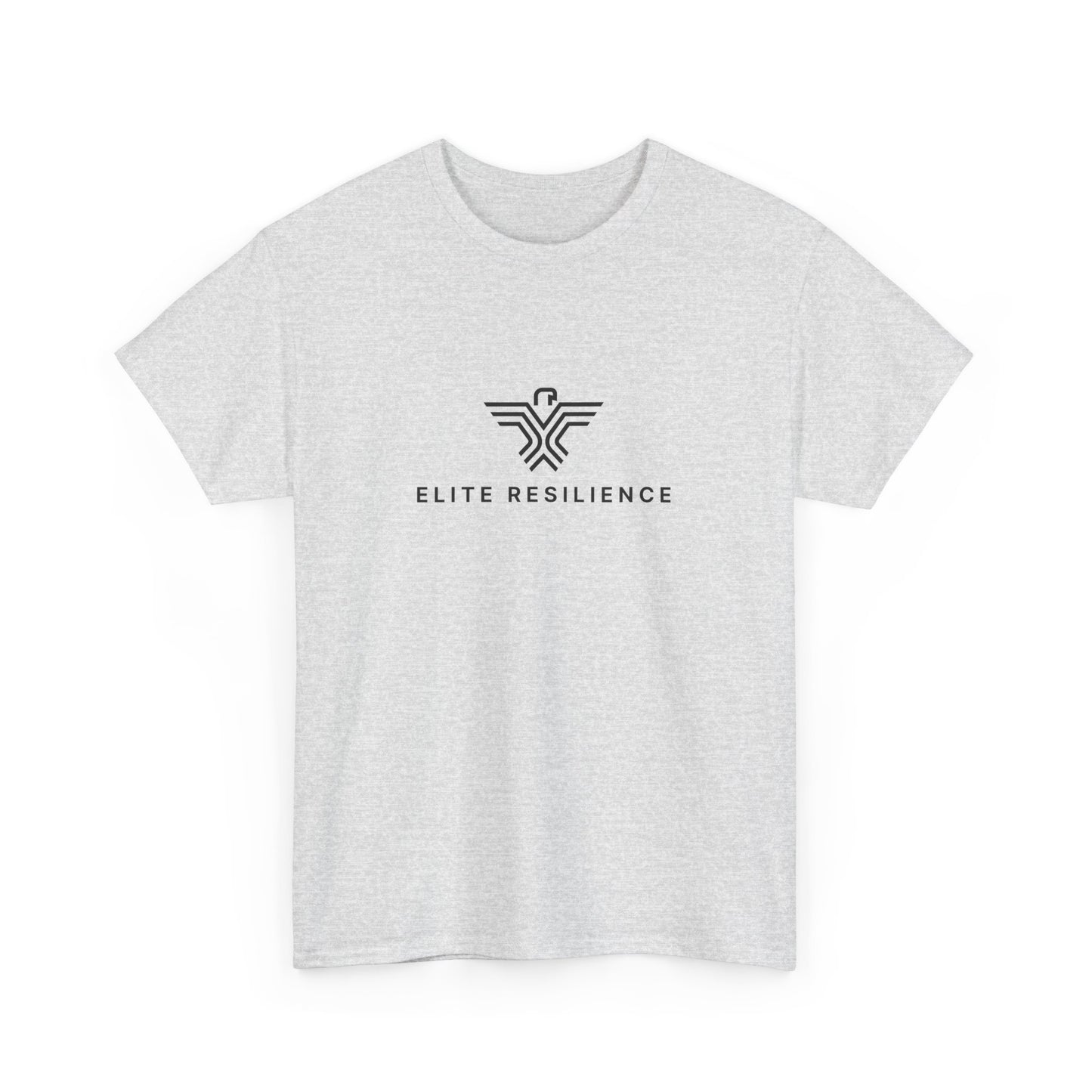 Elite Resilience Unisex Heavy Cotton Tee - Nature Inspired Graphic T-Shirt