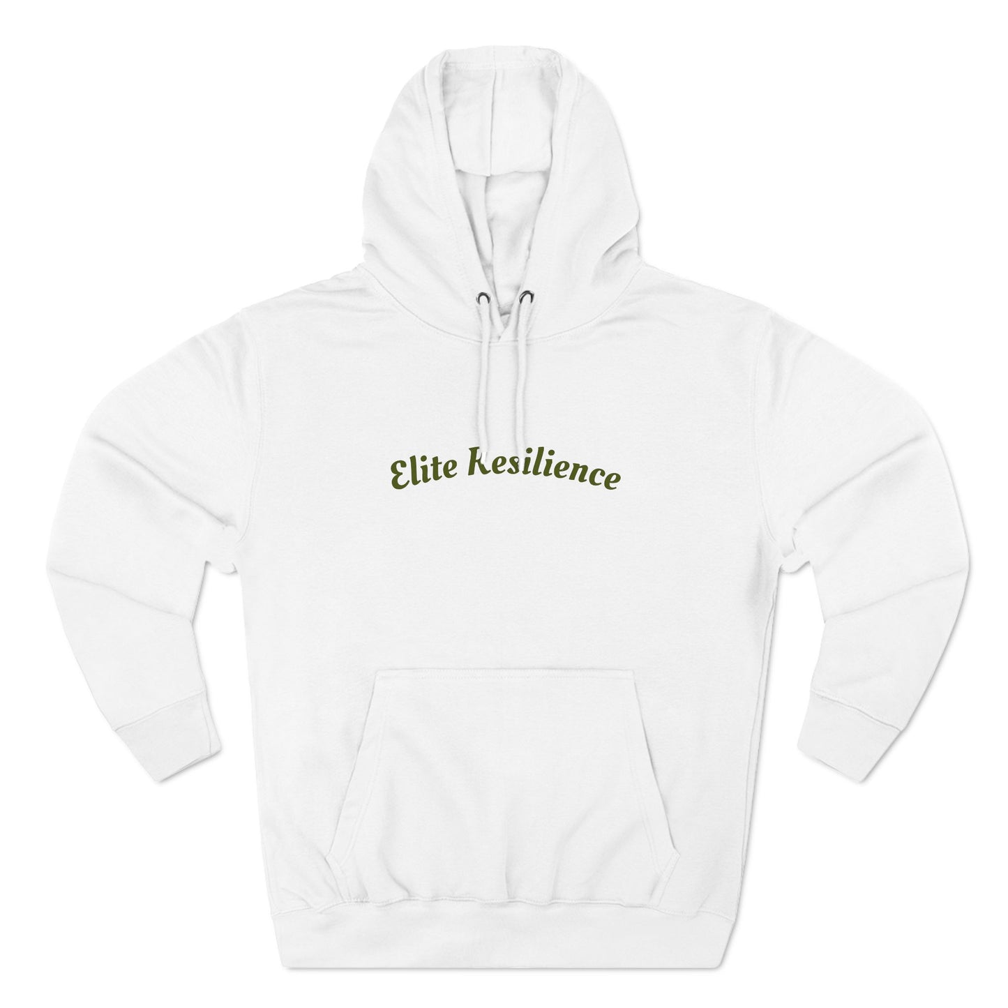 Three-Panel Fleece Hoodie