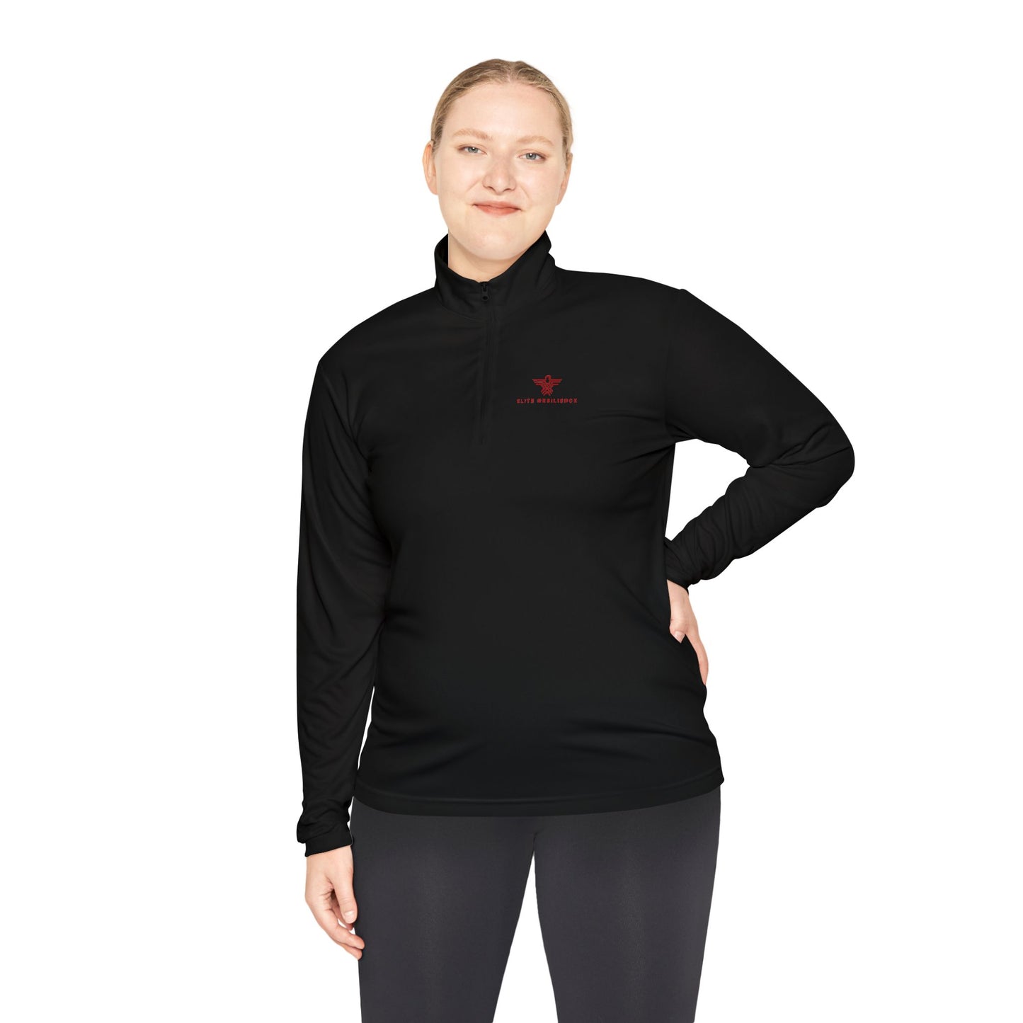 Stylish Unisex Quarter-Zip Pullover for Casual Comfort