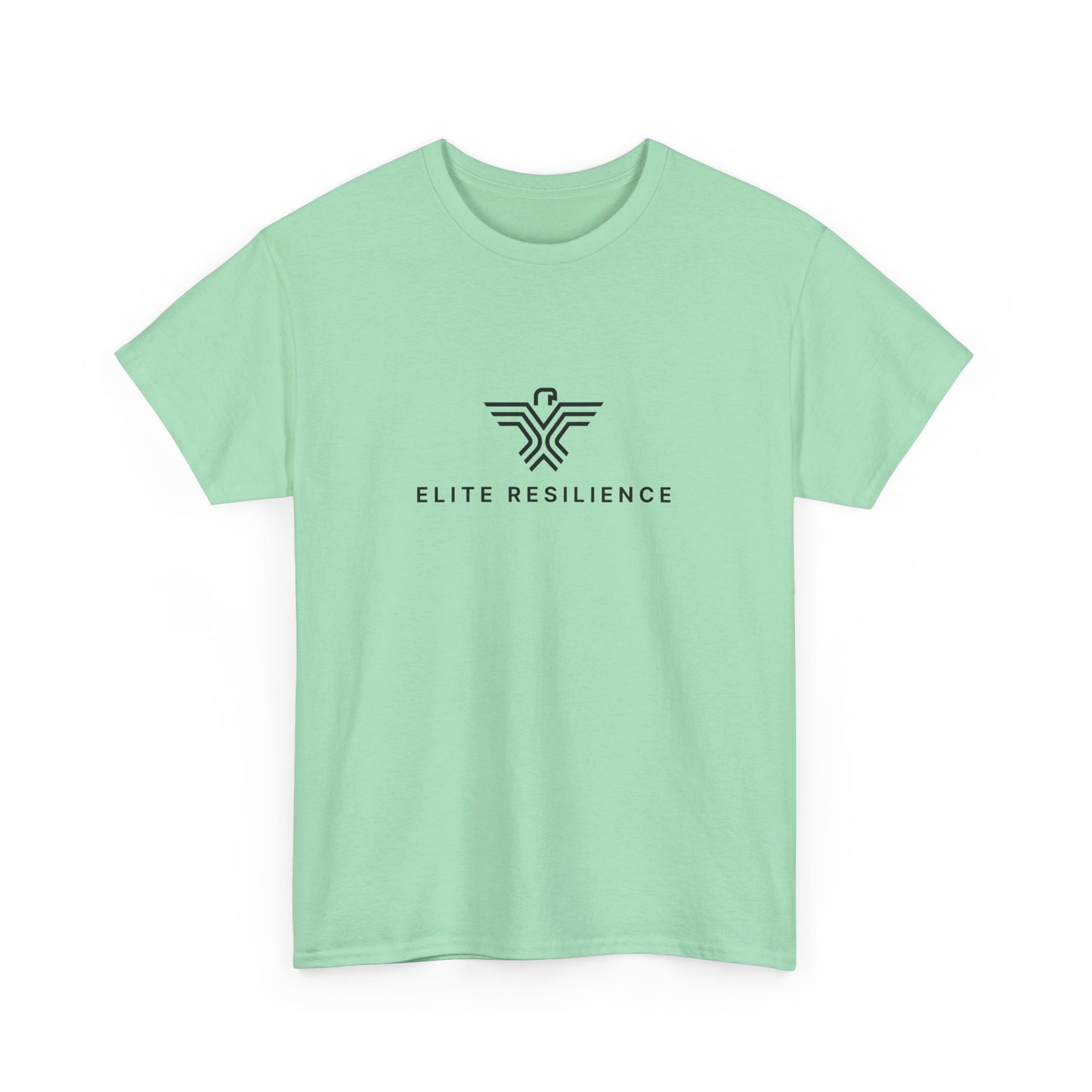 Elite Resilience Unisex Heavy Cotton Tee - Nature Inspired Graphic T-Shirt