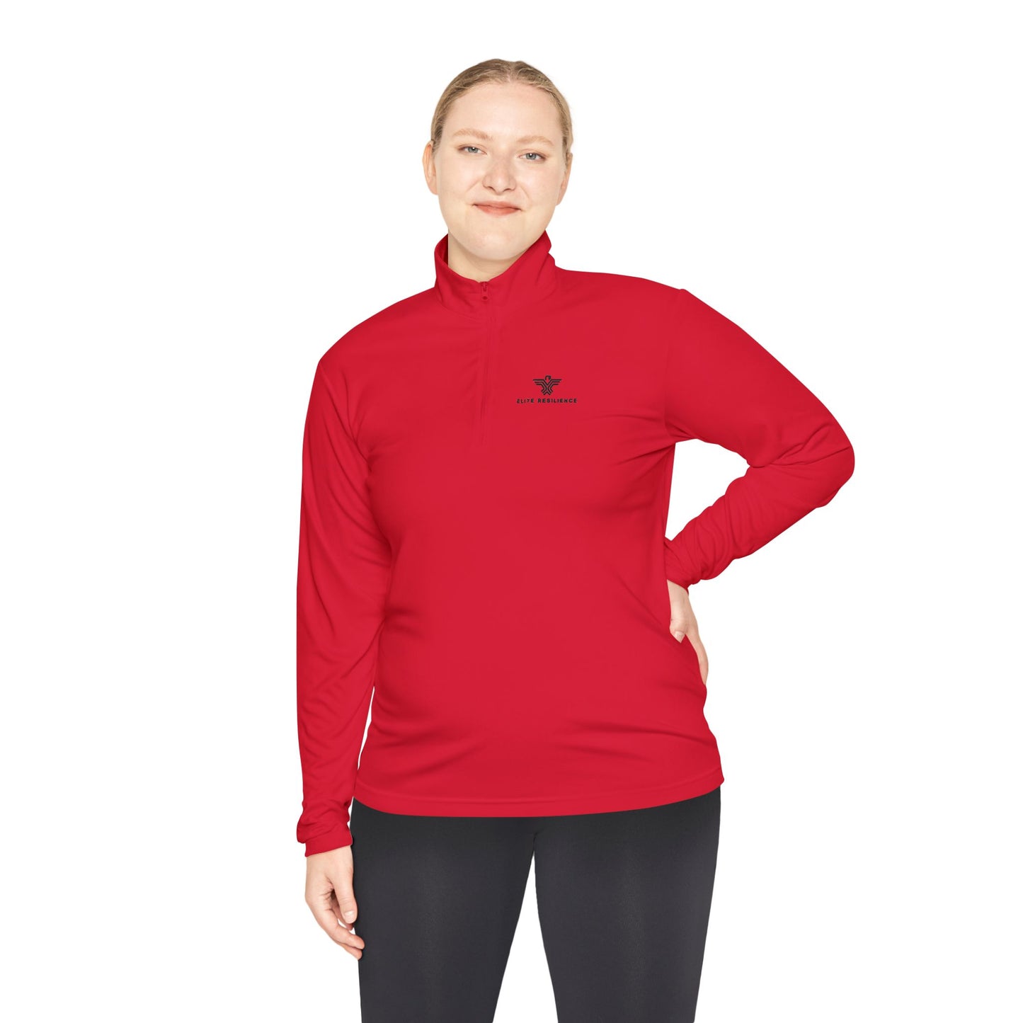 Stylish Unisex Quarter-Zip Pullover for Casual Comfort