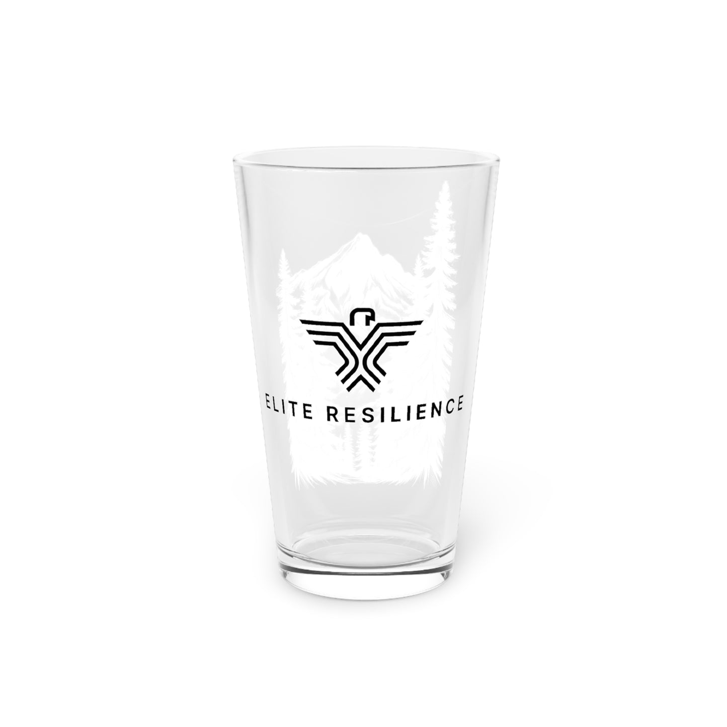 Nature-Inspired 16oz Pint Glass – Perfect for Outdoor Lovers & Gifting