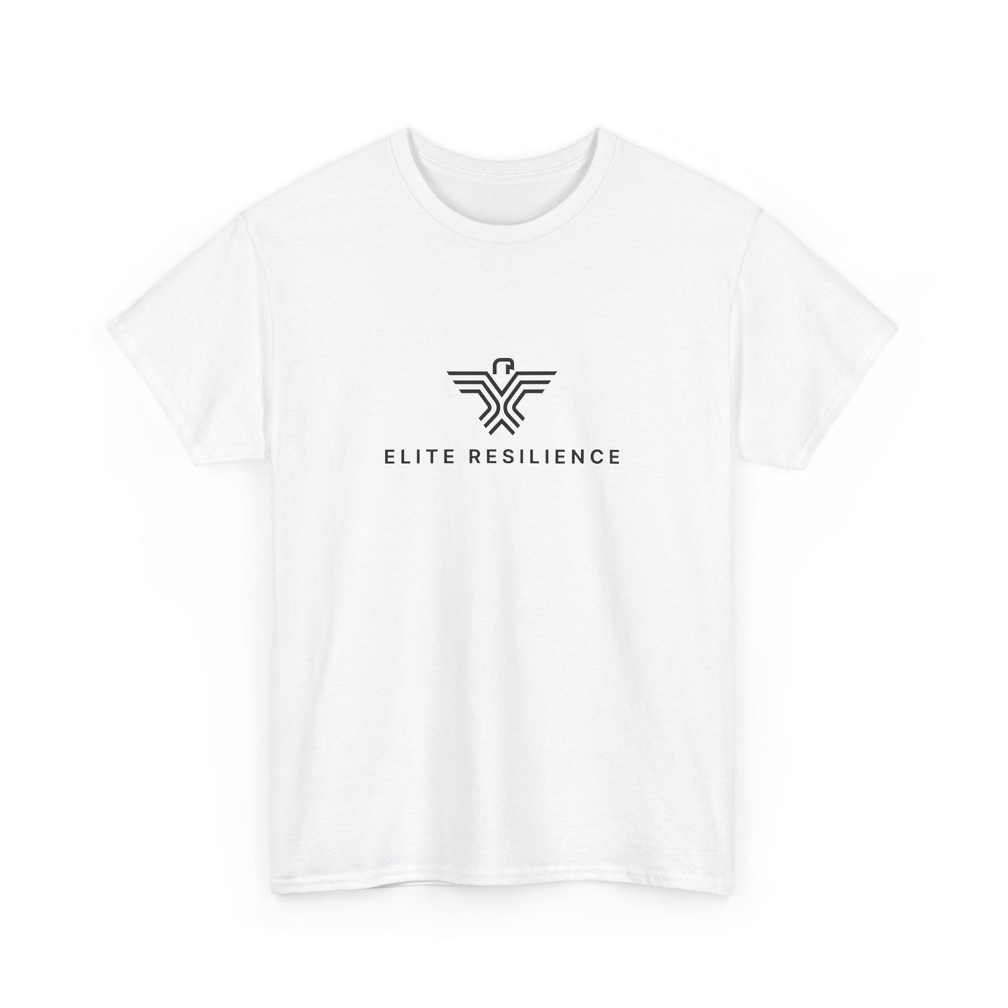 Elite Resilience Unisex Heavy Cotton Tee - Nature Inspired Graphic T-Shirt