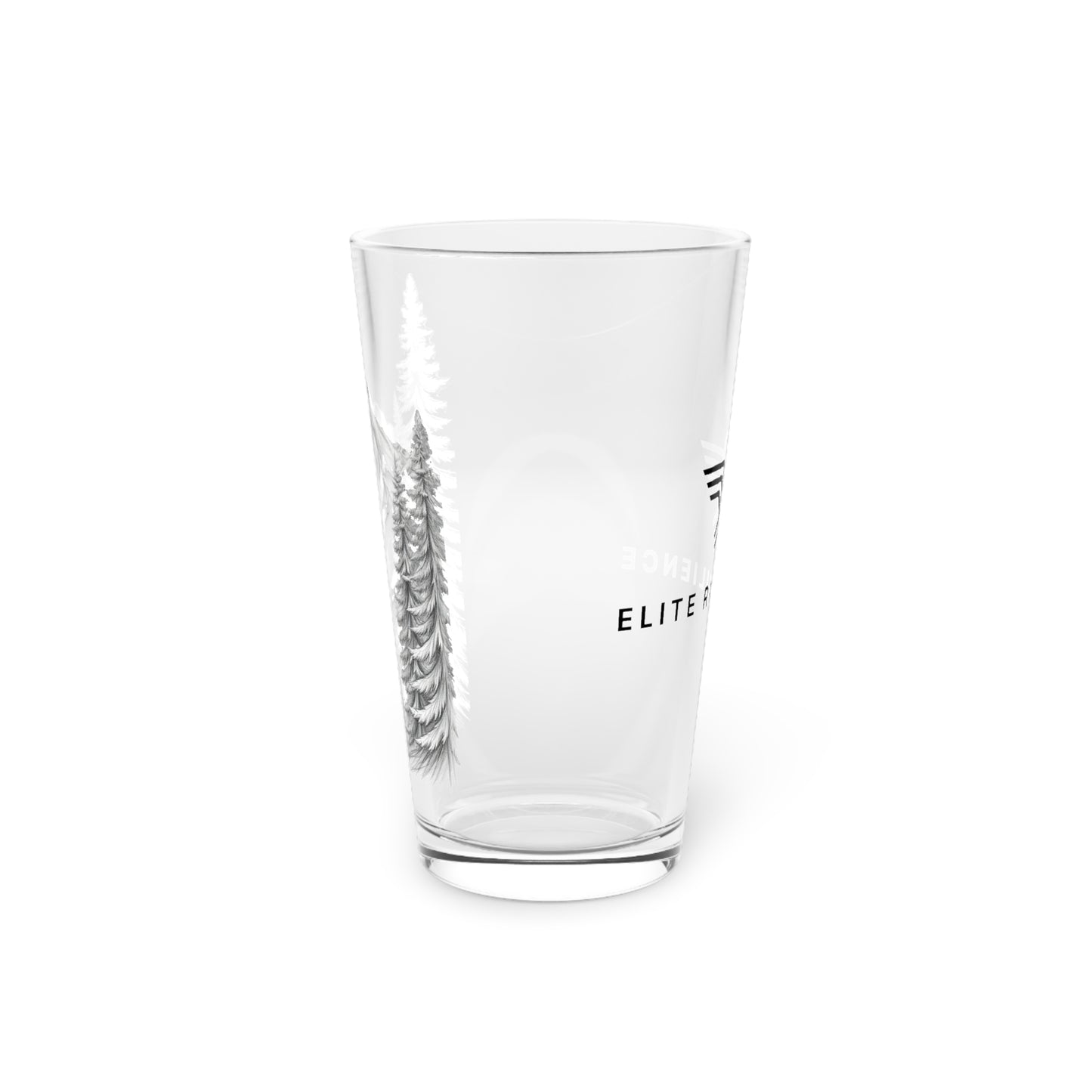 Nature-Inspired 16oz Pint Glass – Perfect for Outdoor Lovers & Gifting