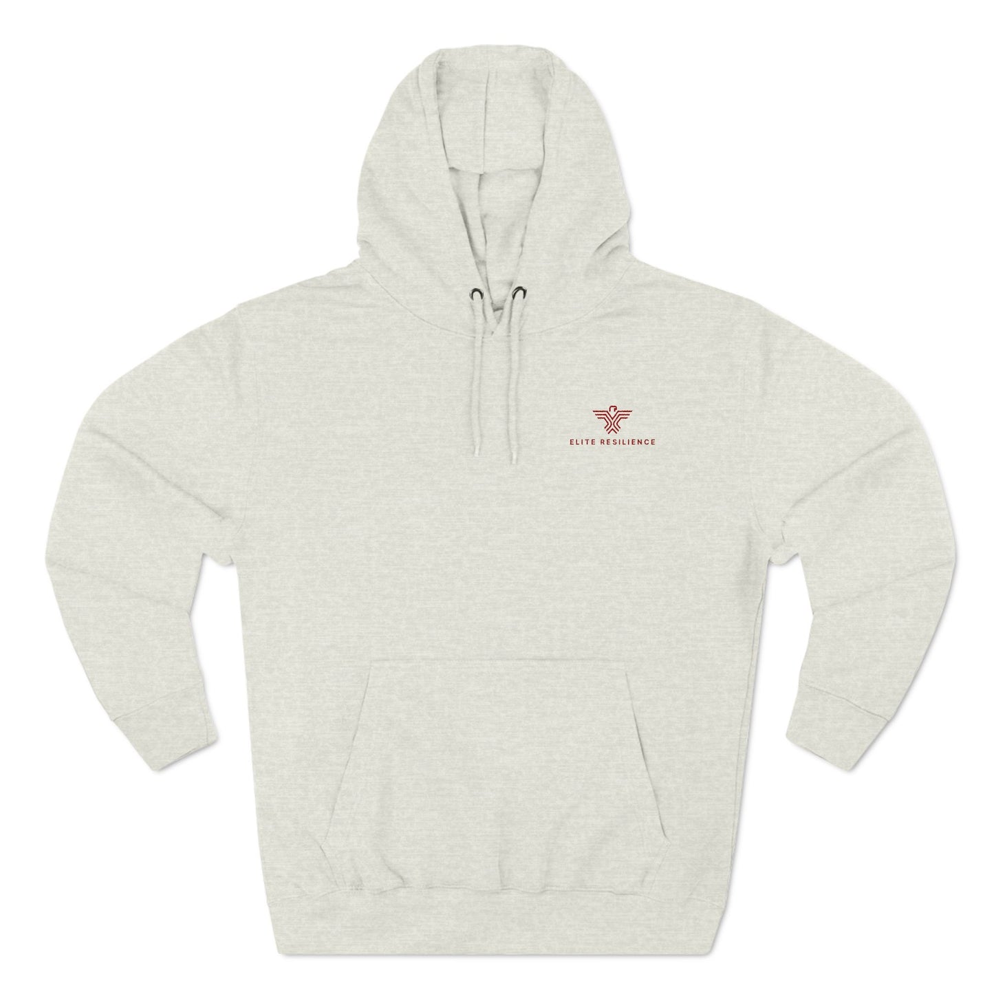 Three-Panel Fleece Hoodie