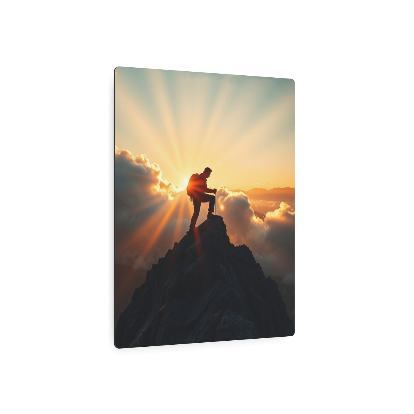 Adventure Awaits Metal Art Sign - Inspirational Wall Decor for Outdoor Enthusiasts