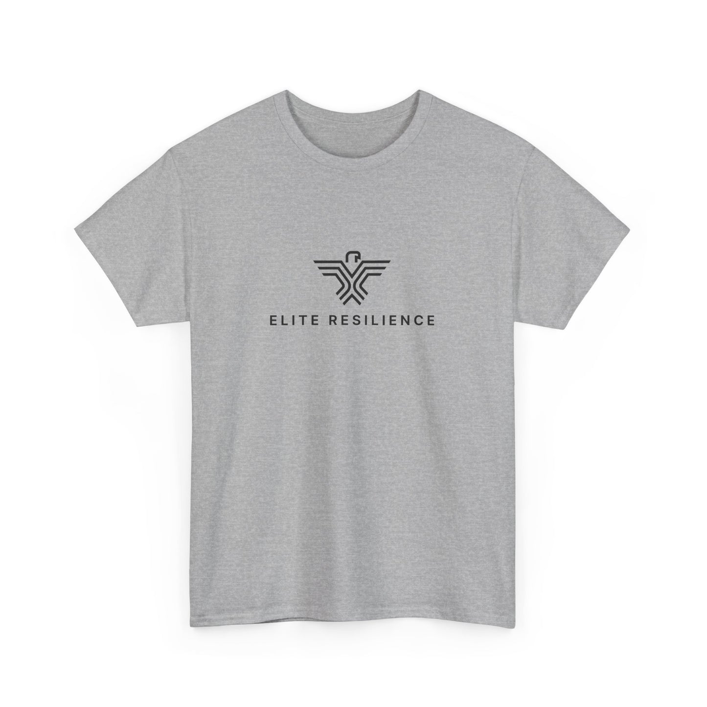 Elite Resilience Unisex Heavy Cotton Tee - Nature Inspired Graphic T-Shirt