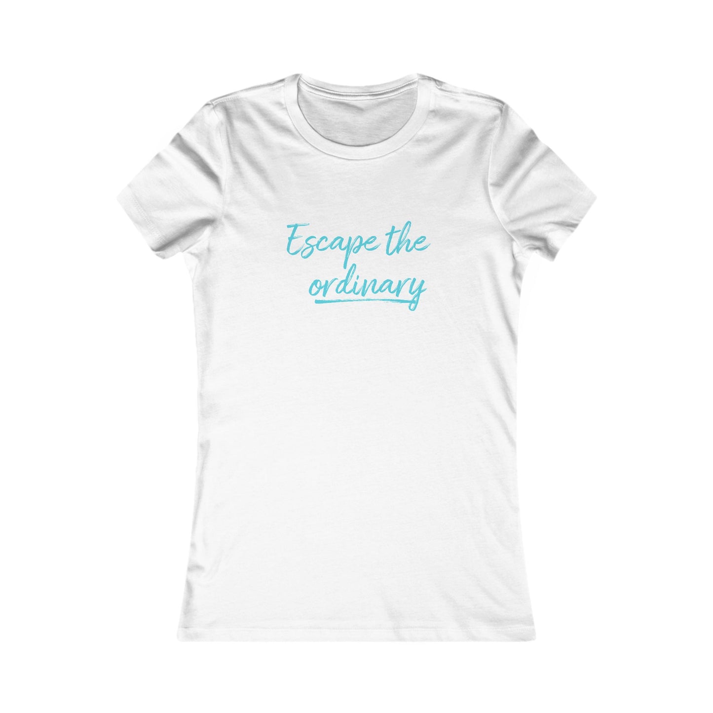 Escape the Ordinary Women's Tee | Elite Resilience Motivational Shirt