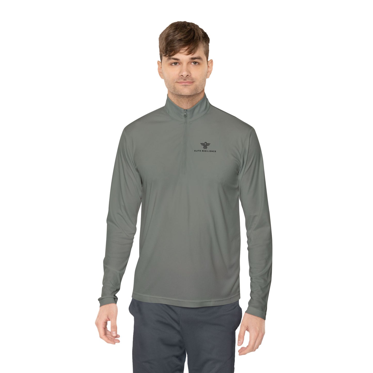 Stylish Unisex Quarter-Zip Pullover for Casual Comfort