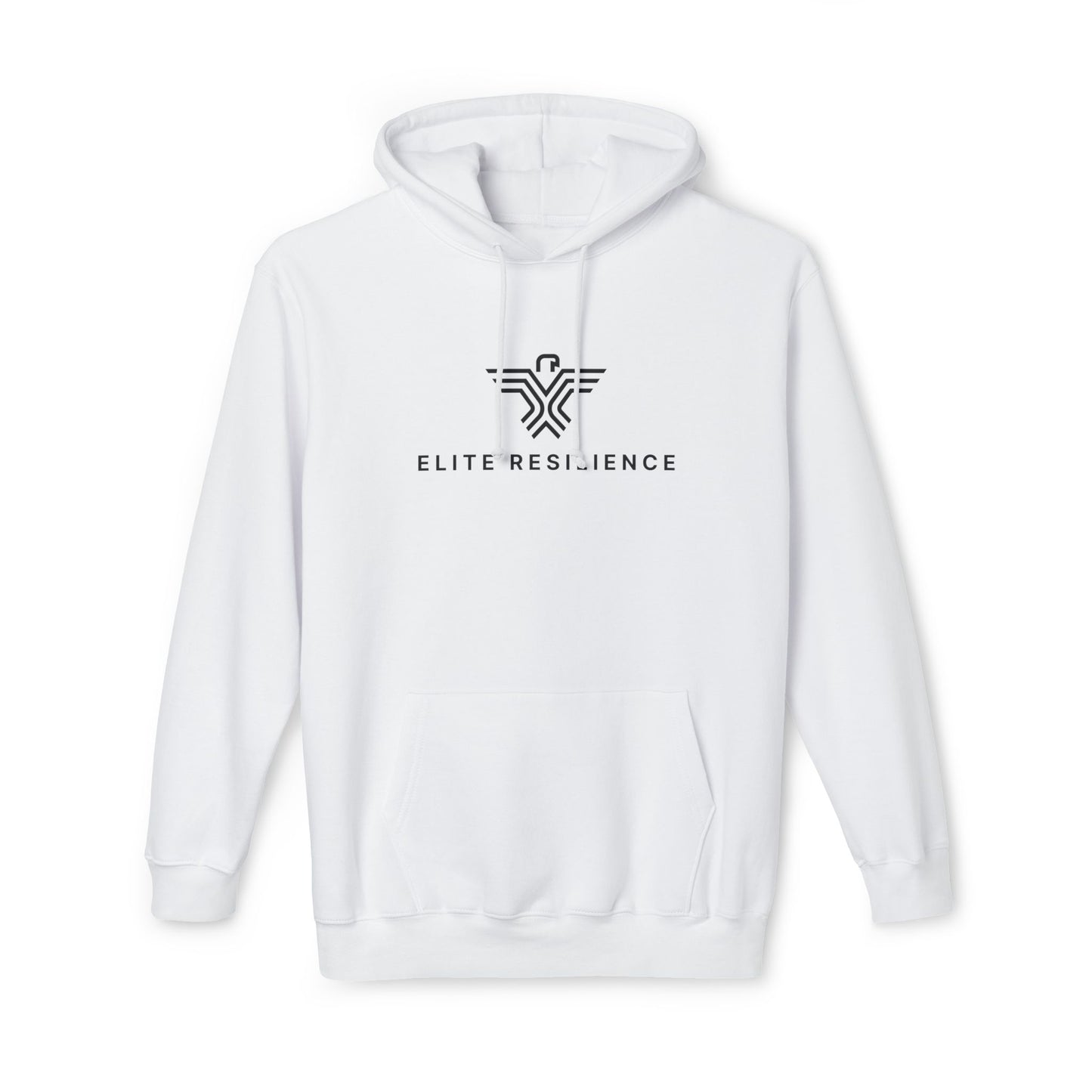 Elite Resilience Unisex Hooded Sweatshirt - Lion Design, Motivational Apparel