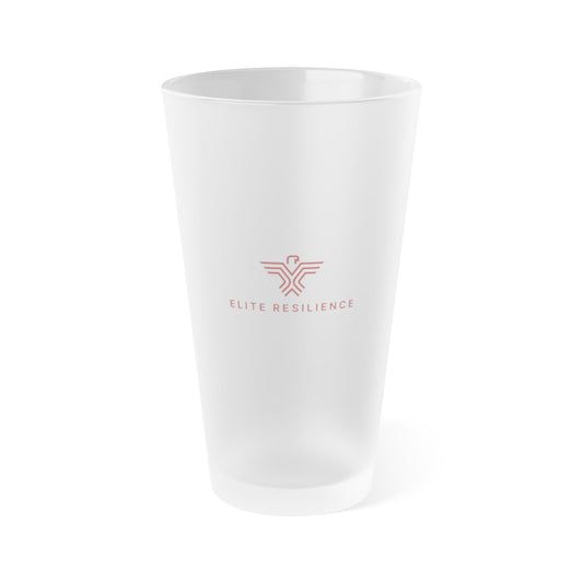 Frosted Pint Glass, 16oz