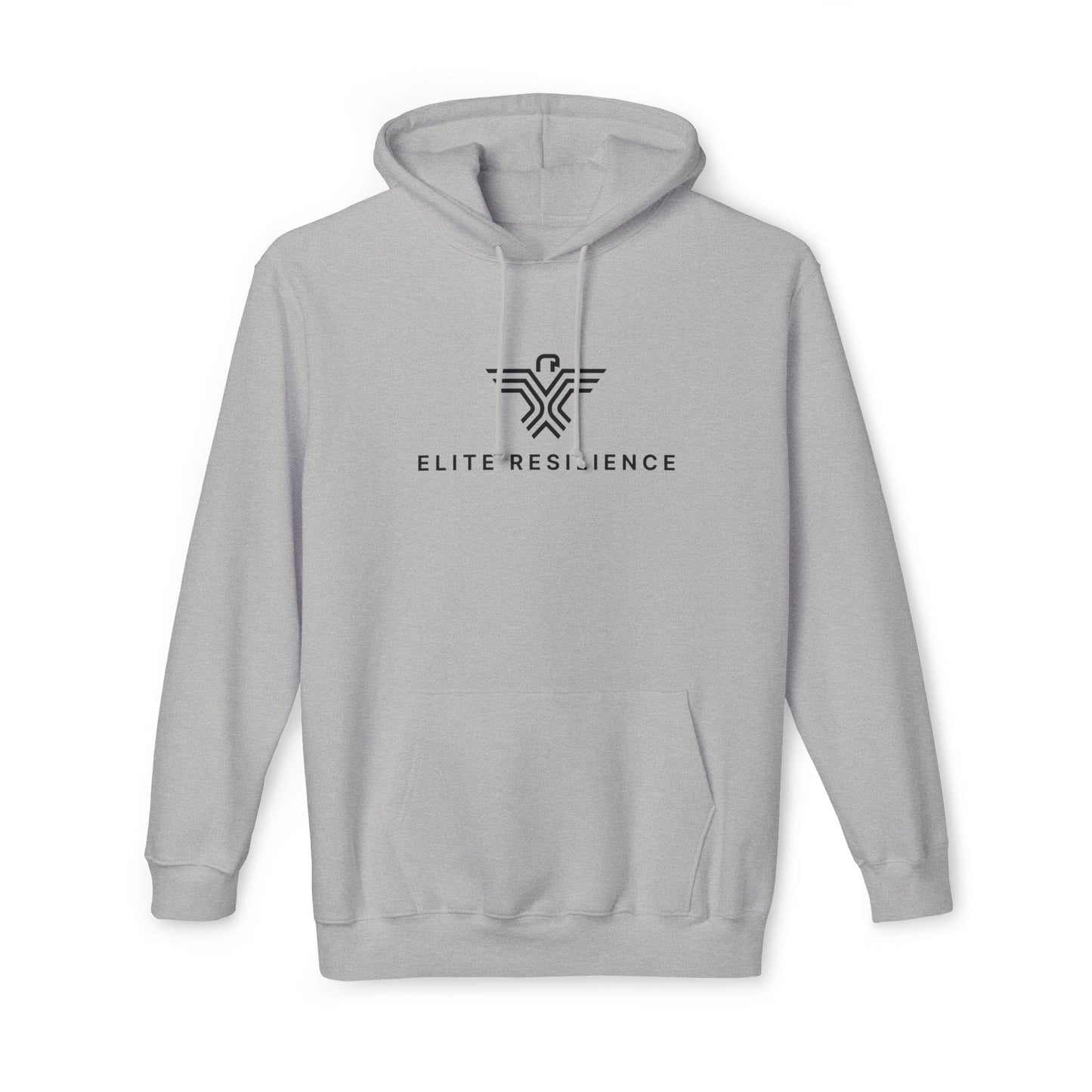 Elite Resilience Unisex Hooded Sweatshirt - Lion Design, Motivational Apparel