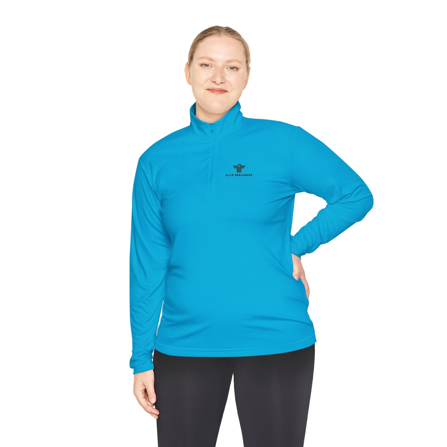 Stylish Unisex Quarter-Zip Pullover for Casual Comfort