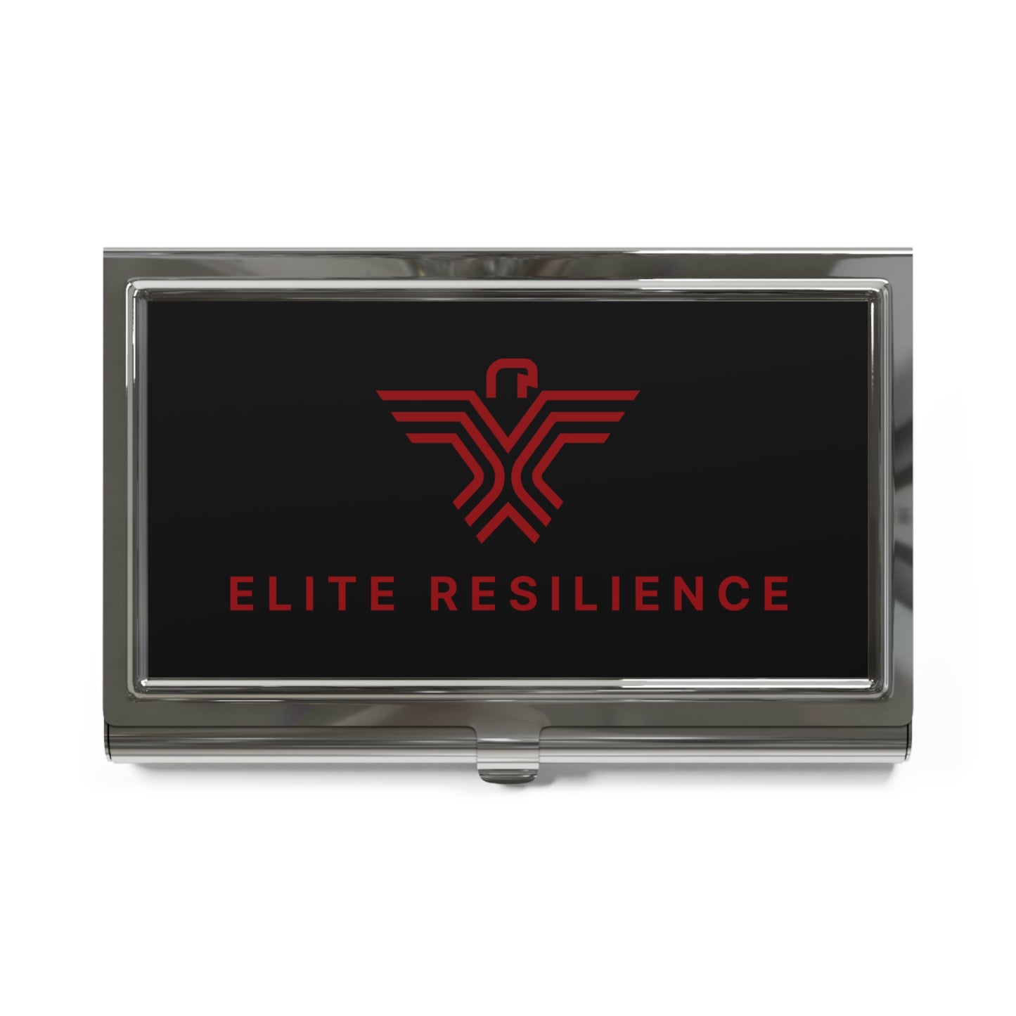 Sleek Elite Resilience Business Card Holder - Stylish Metal Card Case for Professionals