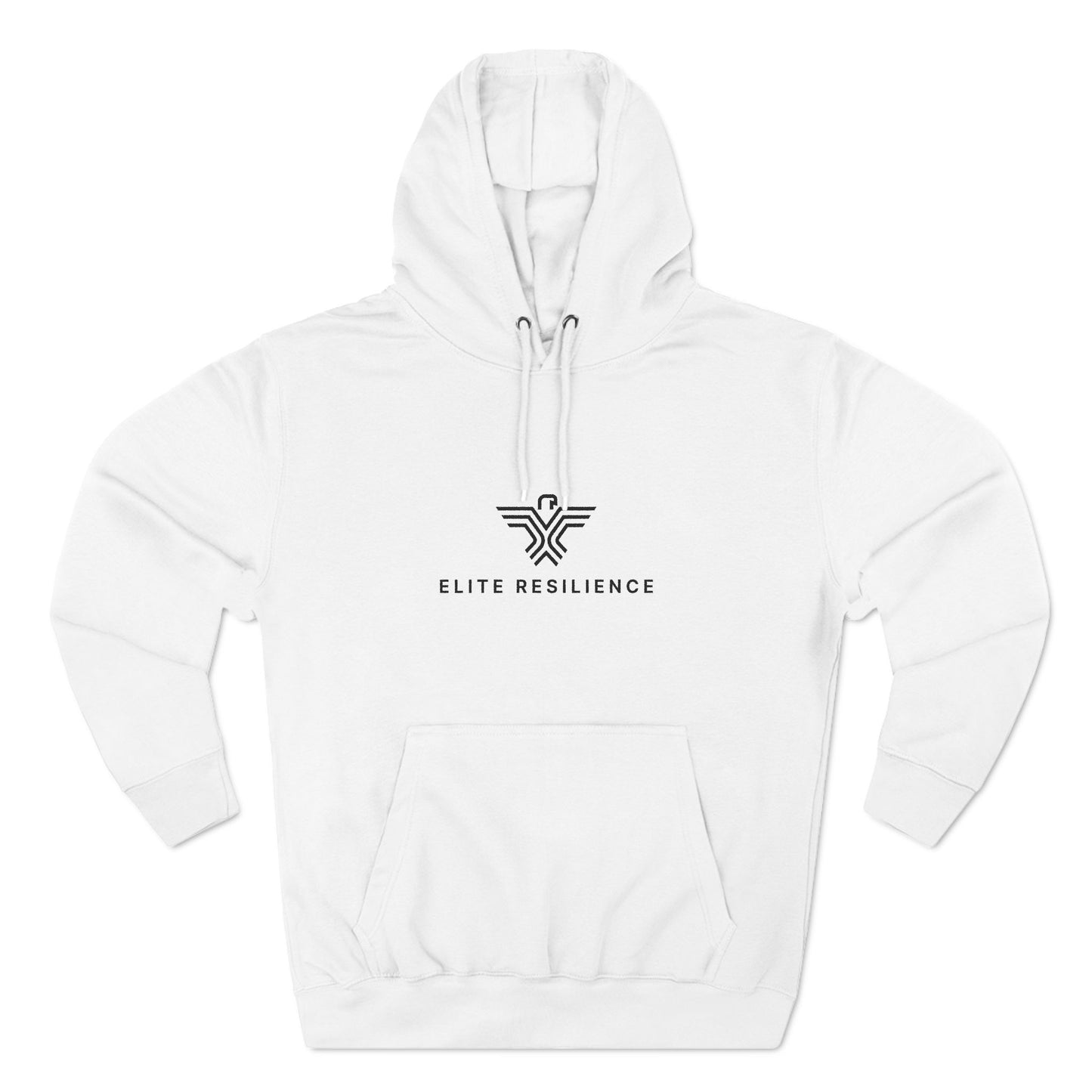 Three-Panel Fleece Hoodie