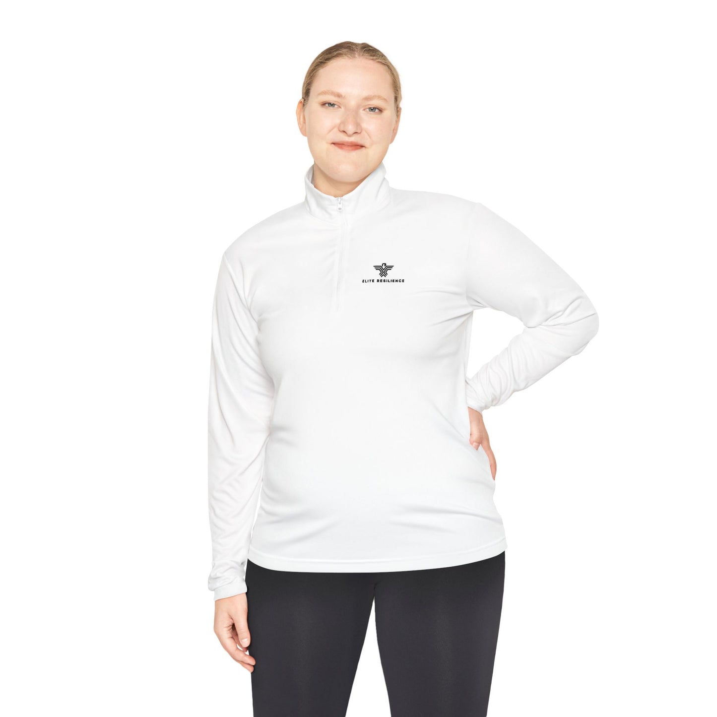 Stylish Unisex Quarter-Zip Pullover for Casual Comfort